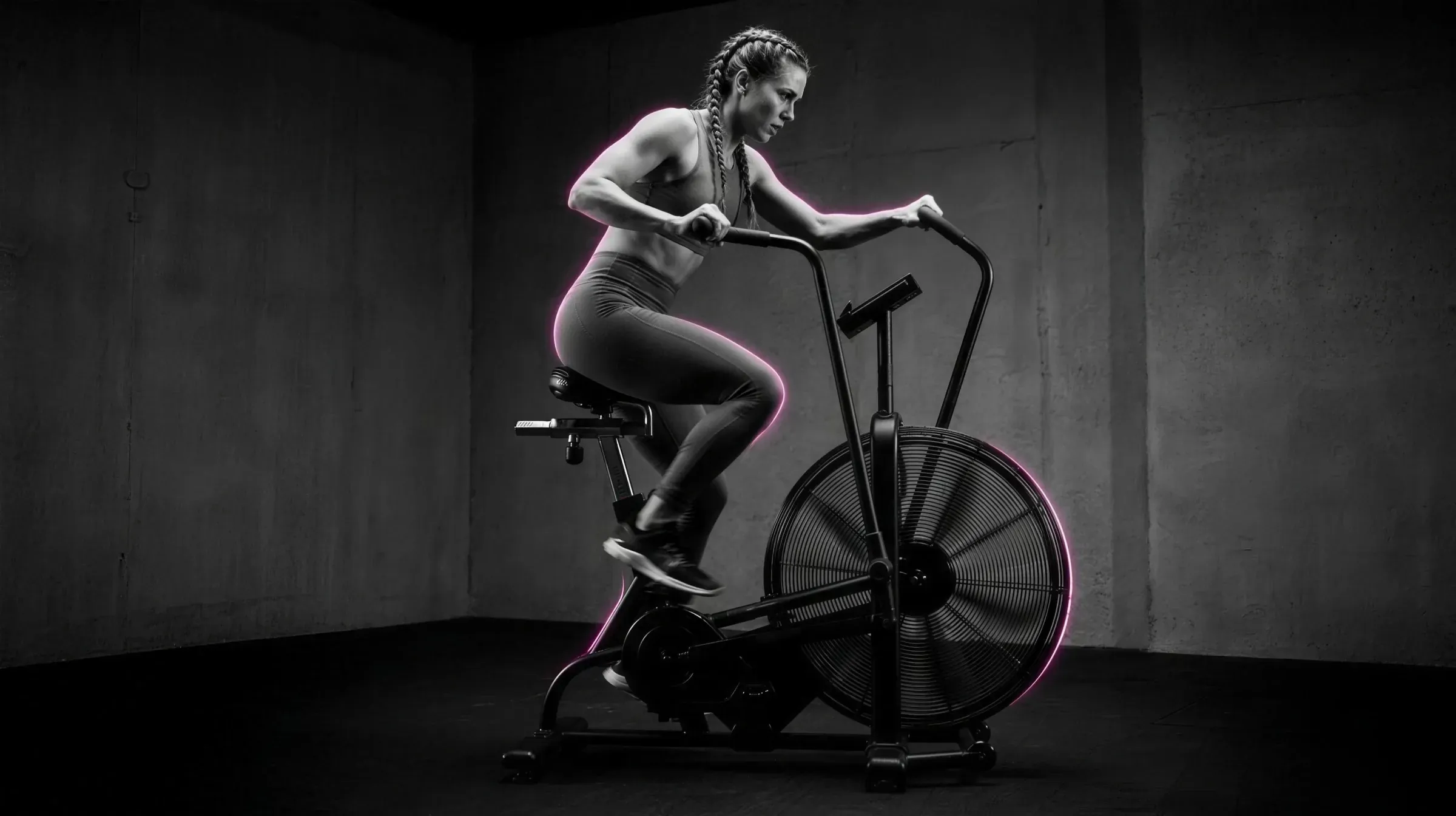 Ausdauertraining auf dem Airbike